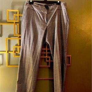 Ann Taylor factory curvy size 10 houndstooth pants